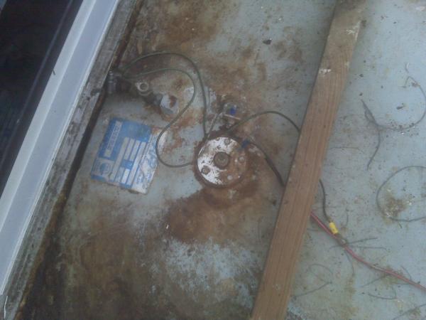 aft side of fuel tank