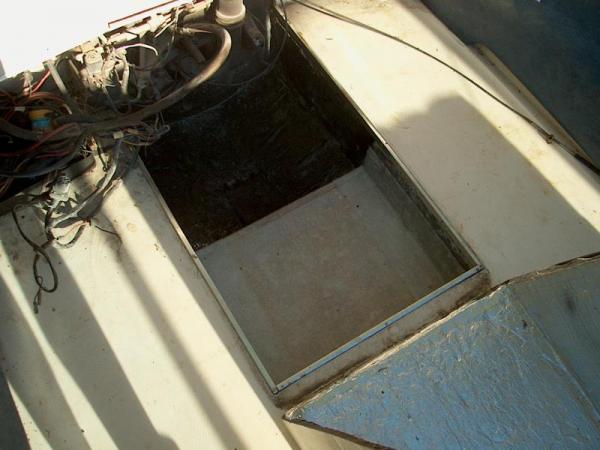 After repairing rotted front engine mount frame work, 2001